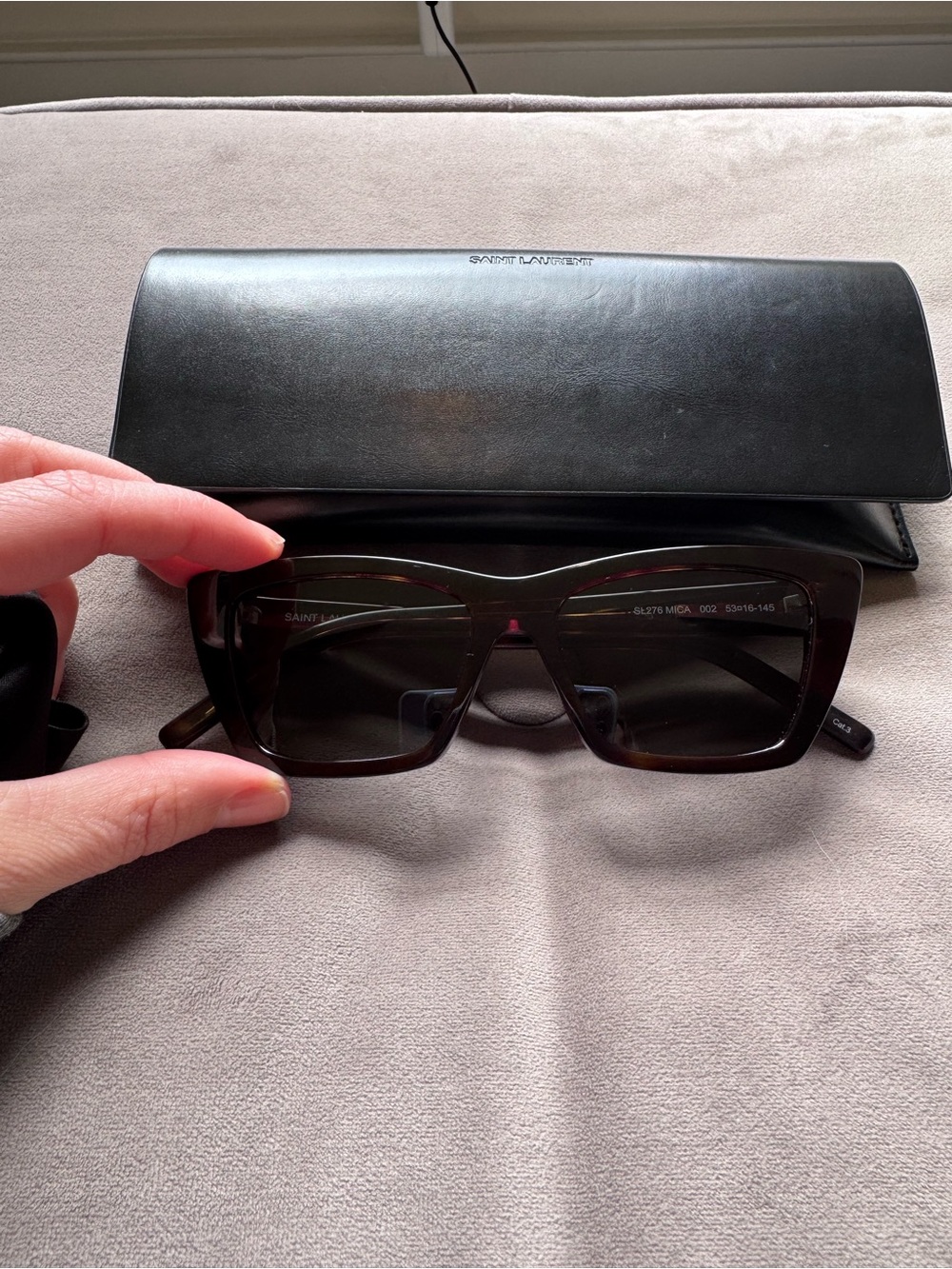 YSL 276 Mica Cat Eye Sunglasses - Picture 7 of 10